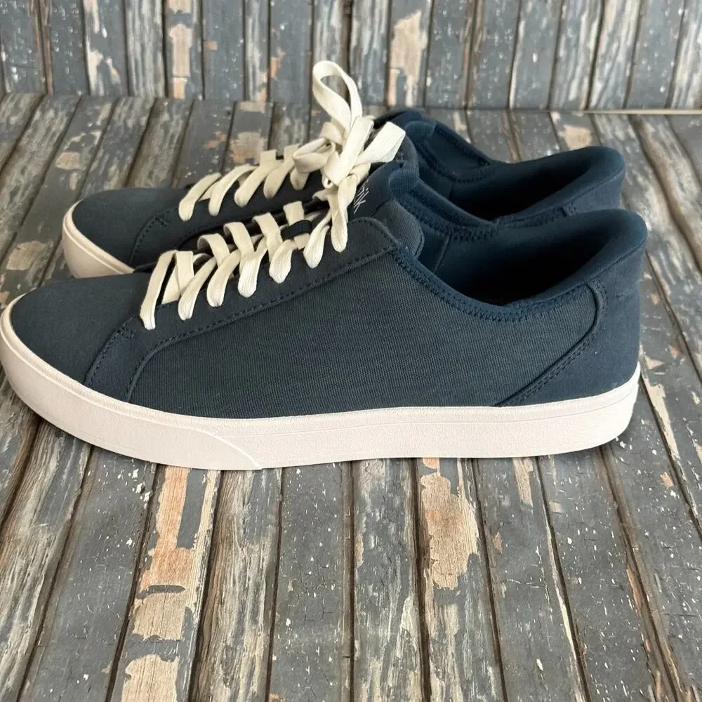Kizik Irvine Blue Sneakers Mens 8W Womens 9.5W Lace Up Cushioned NEW